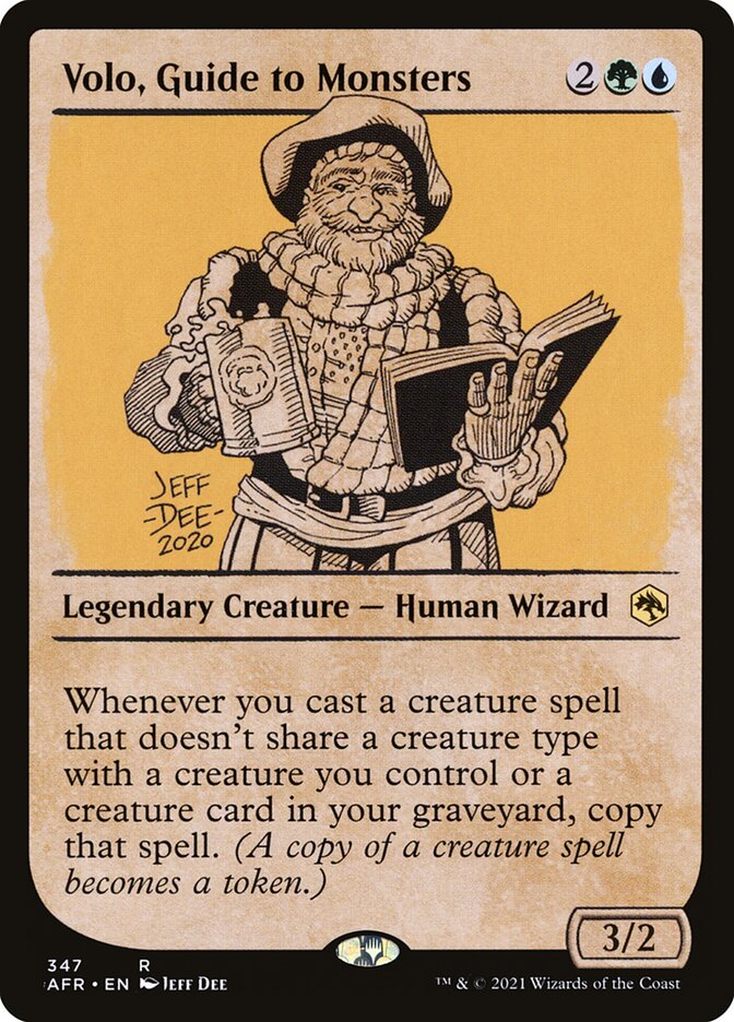 Volo, Guide to Monsters (347) - Adventures in the Forgotten Realms (AFR)