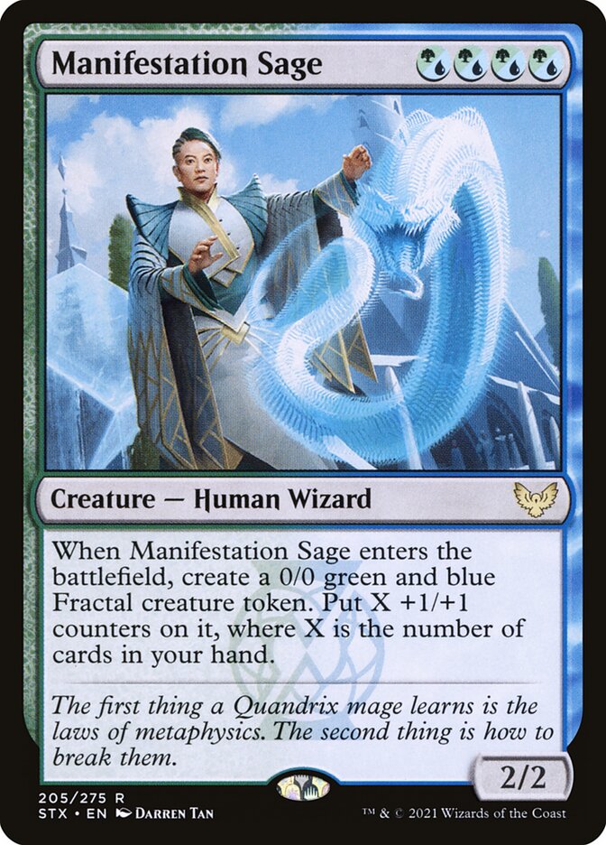 Manifestation Sage (205) - Strixhaven: School of Mages (STX)