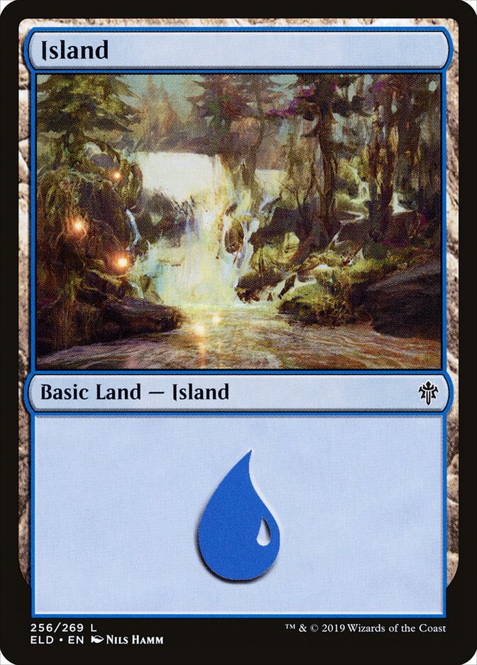 Island (256) - Throne of Eldraine (ELD)