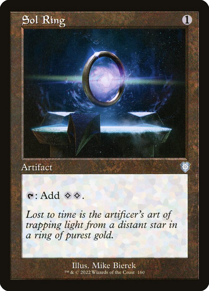 Sol Ring (160) - The Brothers' War Commander (BRC)