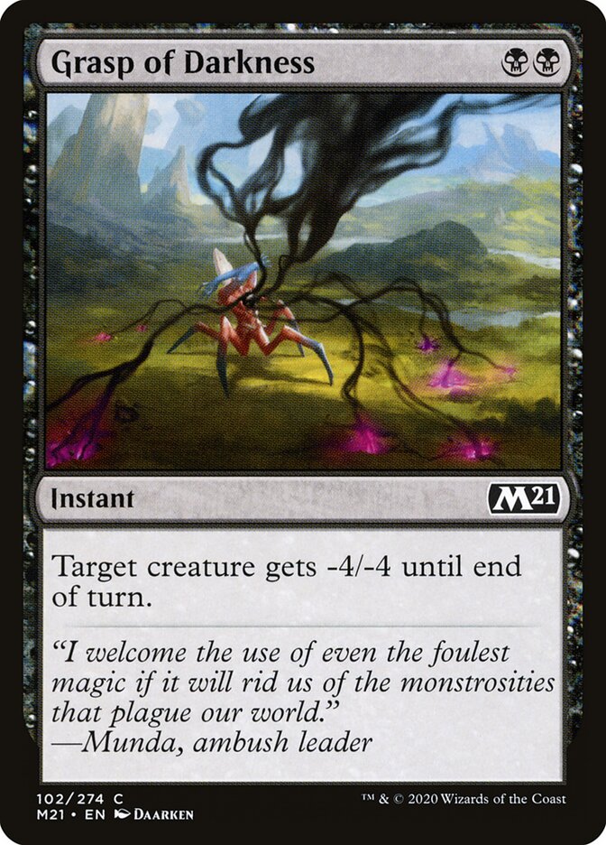Grasp of Darkness (102) - Core Set 2021 (M21)