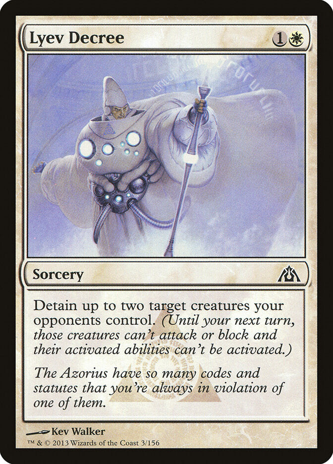 Lyev Decree (3) - Dragon's Maze (DGM)