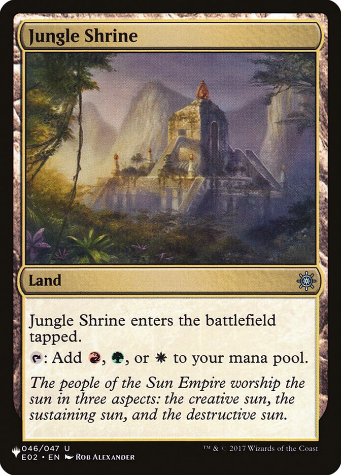 Jungle Shrine (E02-46) - The List (PLST)