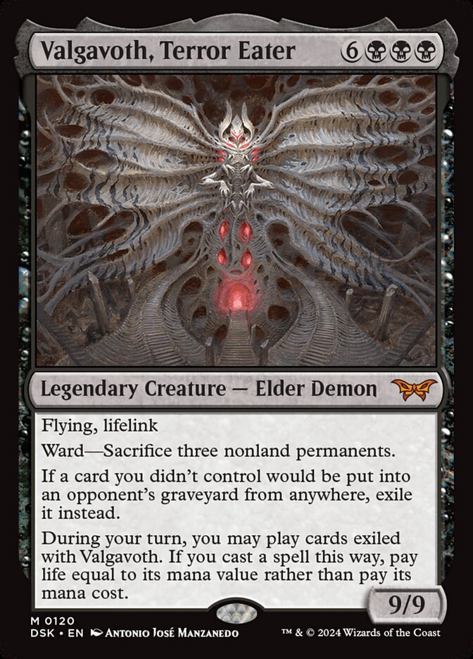 Valgavoth, Terror Eater - [Foil] Duskmourn: House of Horror (DSK)