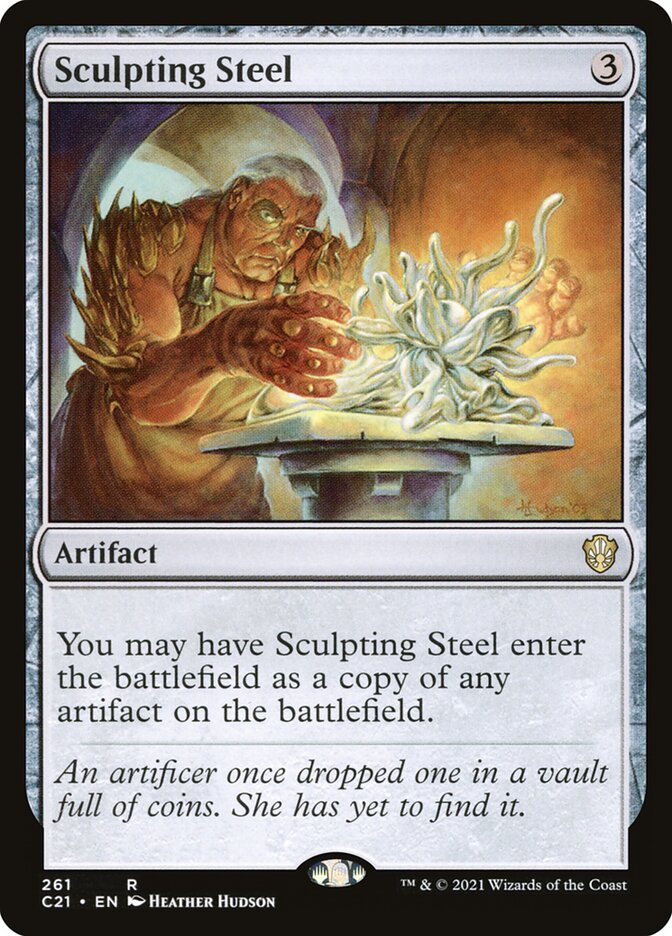 Sculpting Steel (261) - Commander 2021 (C21)
