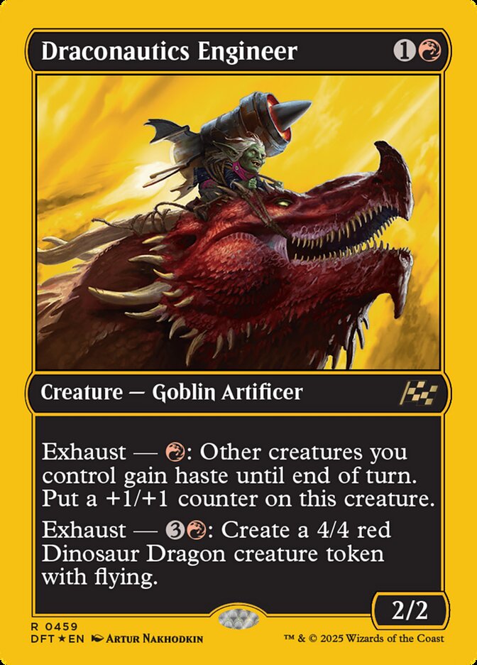 Draconautics Engineer - [First Place Foil] Aetherdrift (DFT)