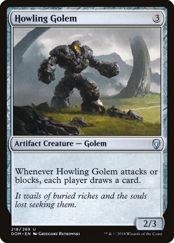 Howling Golem (218) - Dominaria (DOM)