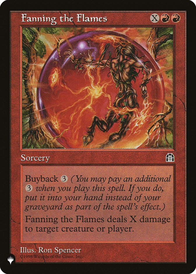Fanning the Flames (STH-80) - The List (PLST)
