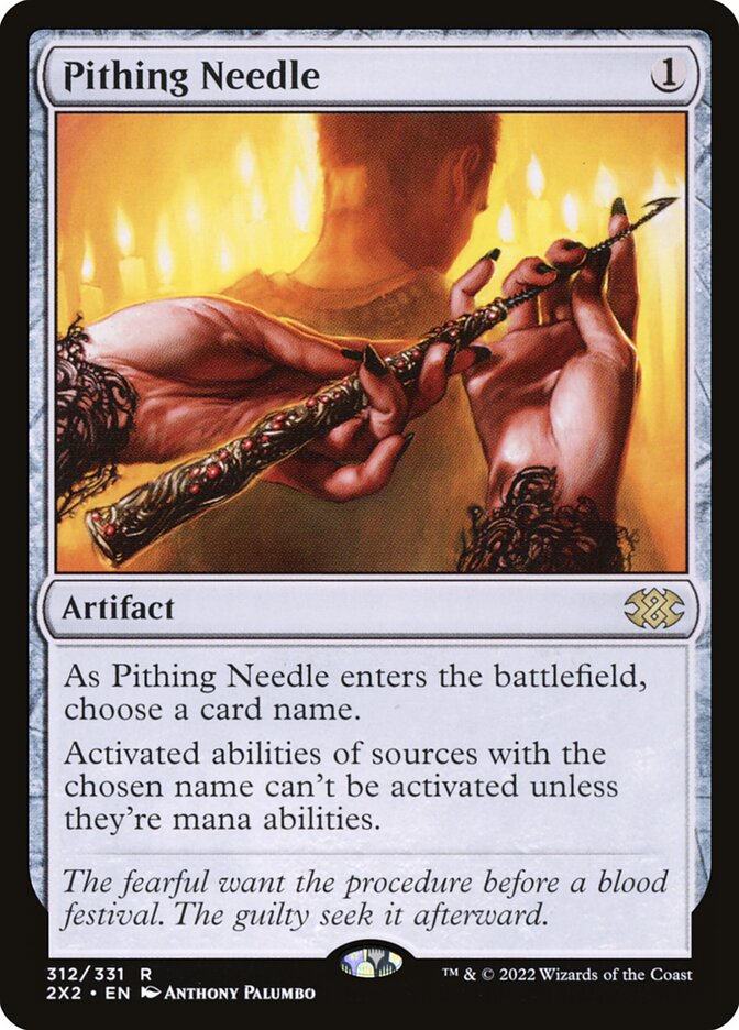 Pithing Needle (312) - Double Masters 2022 (2X2)