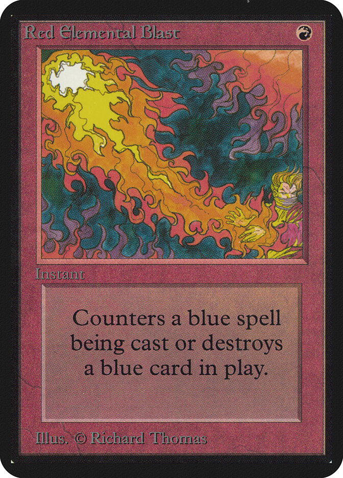 Red Elemental Blast (169) - Limited Edition Alpha (LEA)