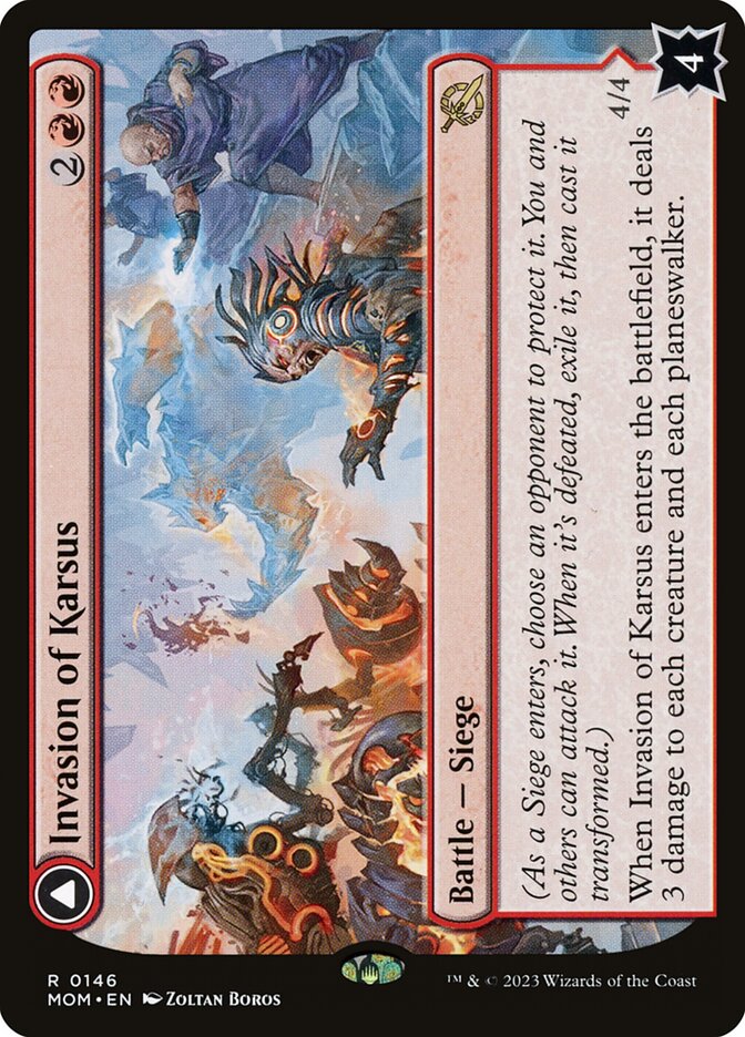 Invasion of Karsus // Refraction Elemental (146) - March of the Machine (MOM)