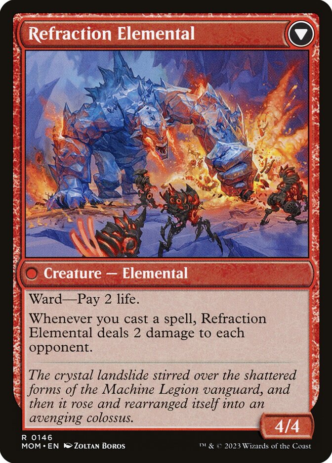 Invasion of Karsus // Refraction Elemental (146) - March of the Machine (MOM)