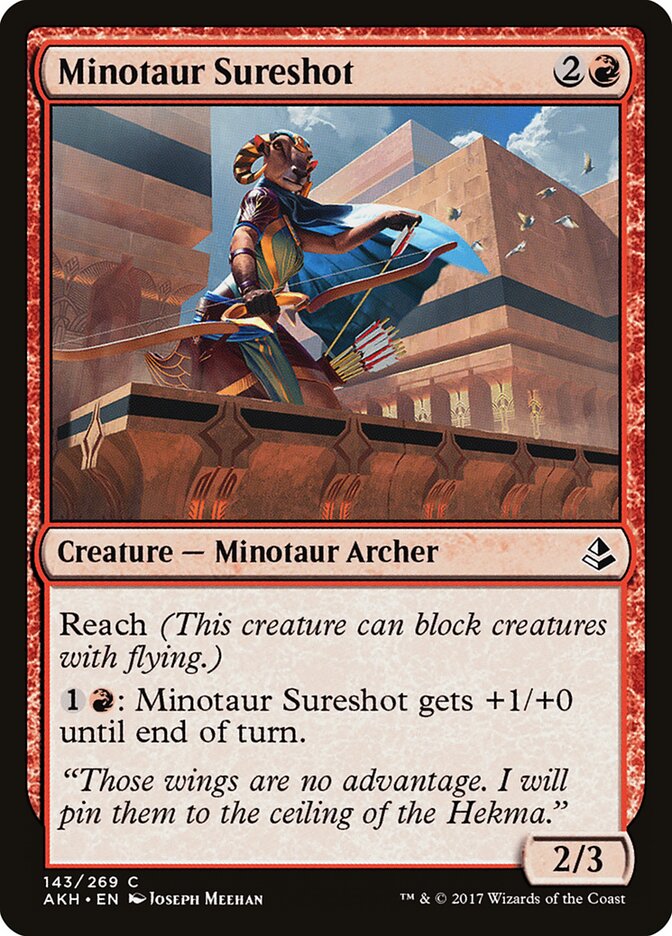 Minotaur Sureshot (143) - Amonkhet (AKH)