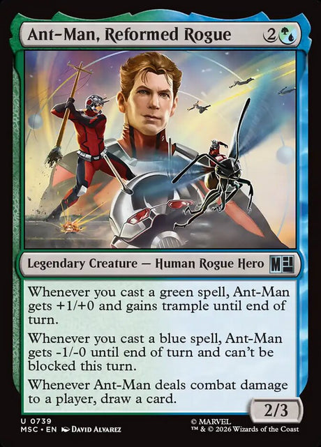 Ant-Man, Reformed Rogue (739) - Marvel Super Heroes Commander (MSC)
