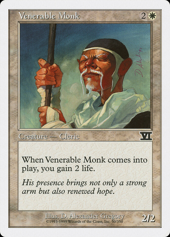 Venerable Monk (50) - Classic Sixth Edition (6ED)