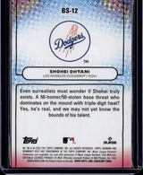 2025 Bowman's Best #BS-12 Shohei Ohtani Bowman Showpieces