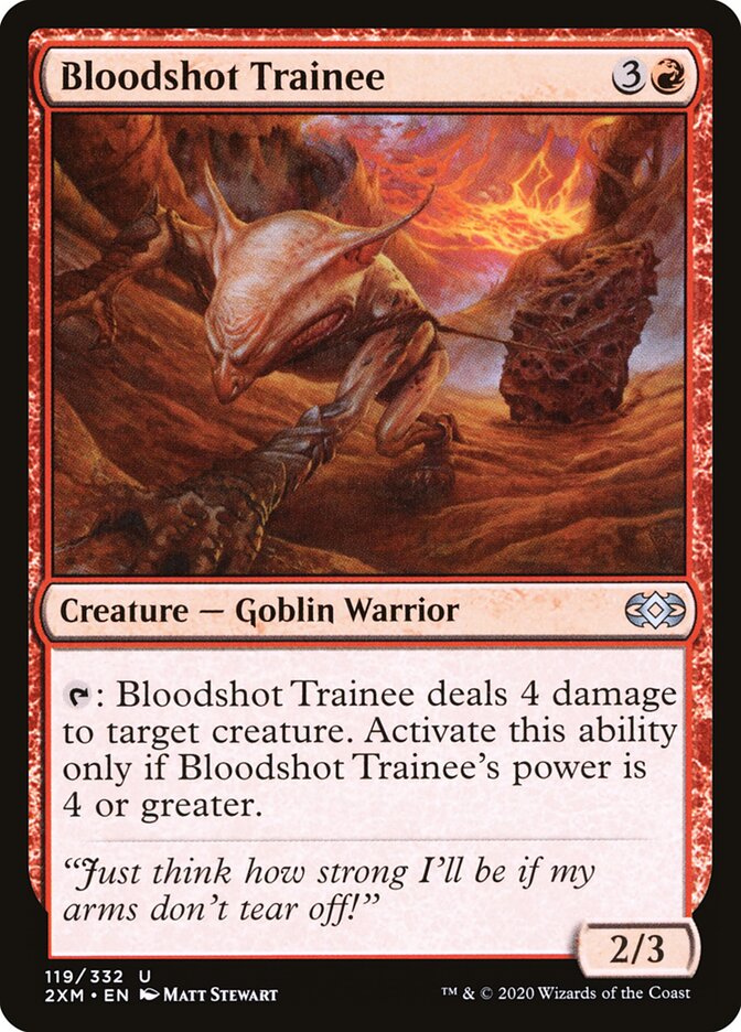 Bloodshot Trainee (119) - Double Masters (2XM)