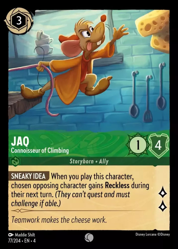 Jaq - Connoisseur of Climbing - [Foil] Ursula's Return (4)