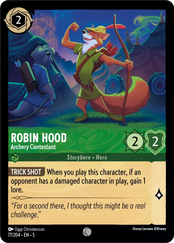 Robin Hood - Archery Contestant - [Foil] Shimmering Skies (5)