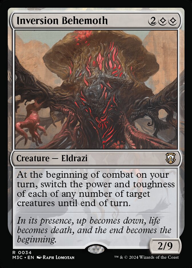 Inversion Behemoth (34) - Modern Horizons 3 Commander (M3C)