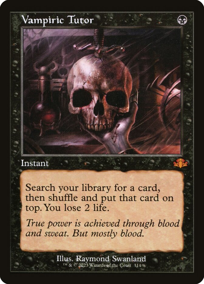 Vampiric Tutor (314) - Dominaria Remastered (DMR)