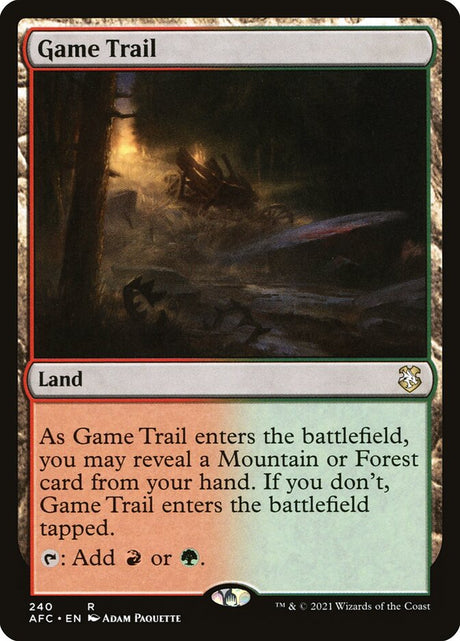 Game Trail (240) - Forgotten Realms Commander (AFC)