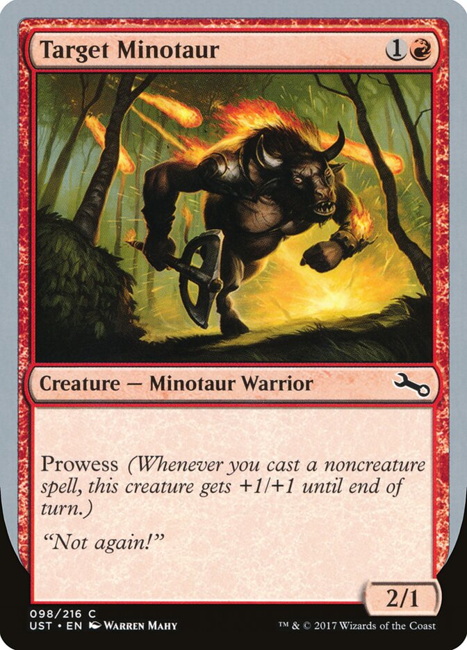 Target Minotaur (98c) - Unstable (UST)