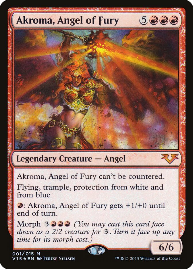 Akroma, Angel of Fury (1) - From the Vault: Angels (V15)