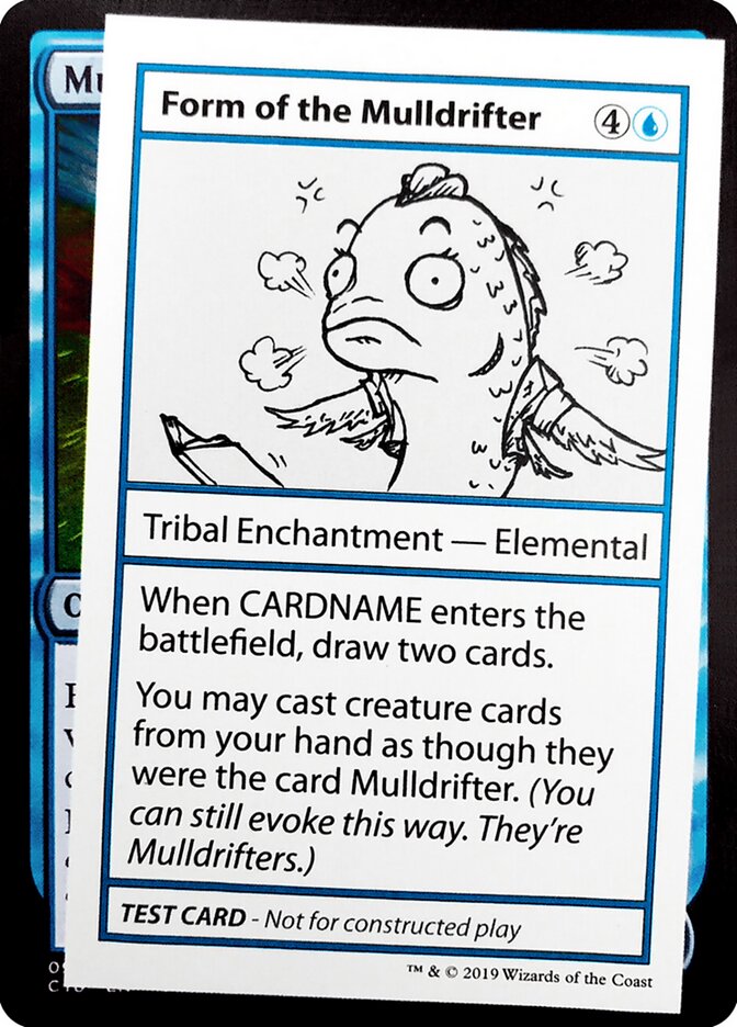 Form of the Mulldrifter (22) - Mystery Booster Playtest Cards 2021 (CMB2)