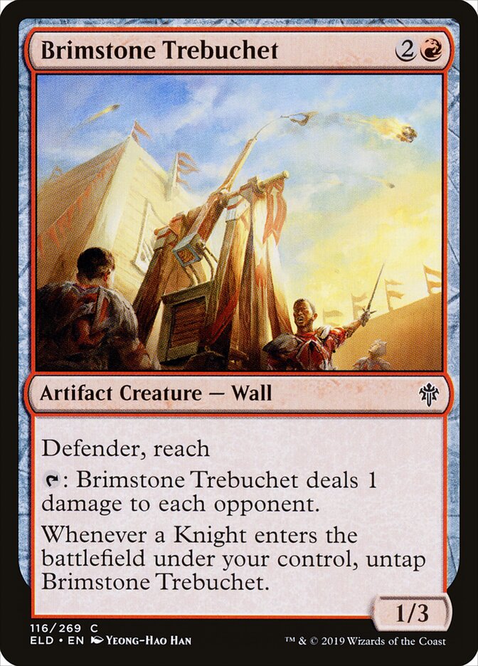 Brimstone Trebuchet (116) - Throne of Eldraine (ELD)