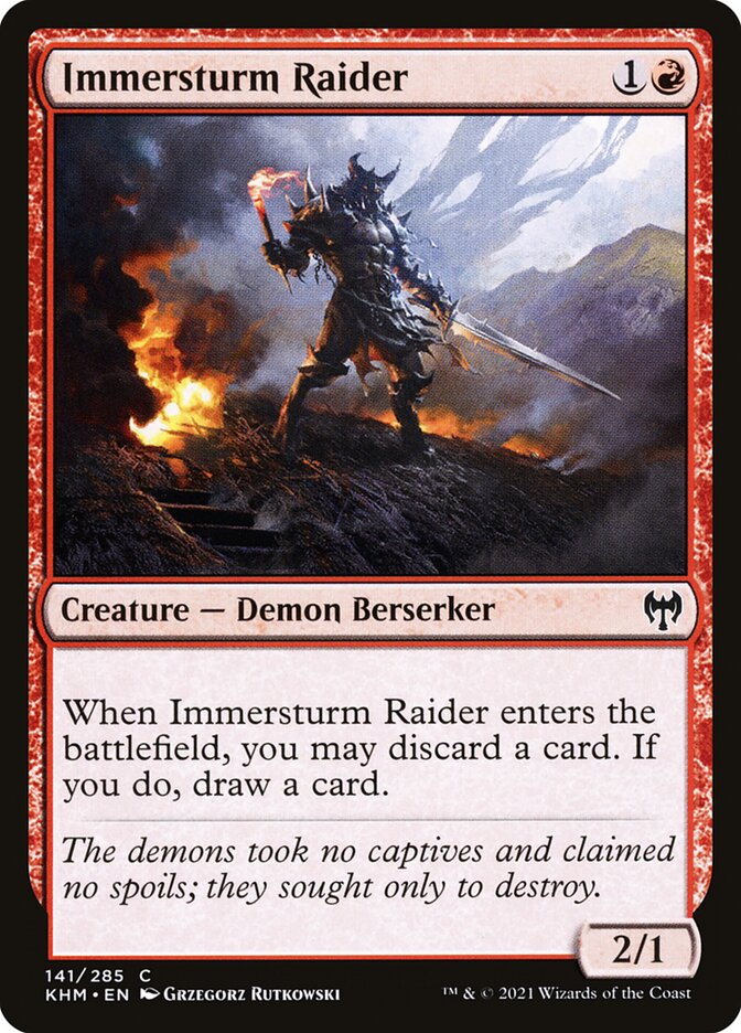 Immersturm Raider (141) - Kaldheim (KHM)