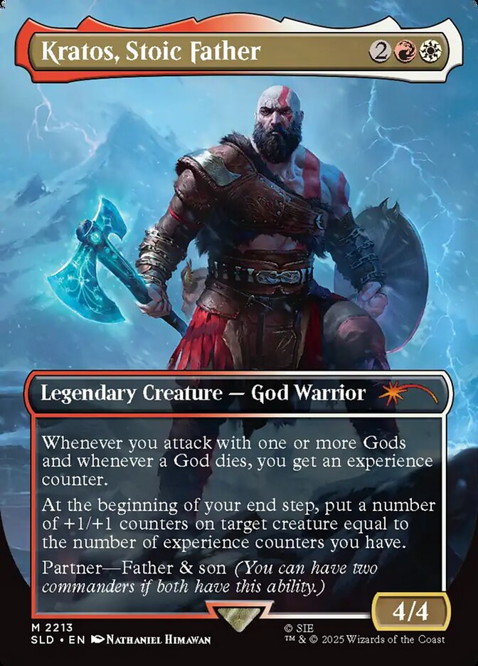 Kratos, Stoic Father (2213) - Secret Lair Drop (SLD)