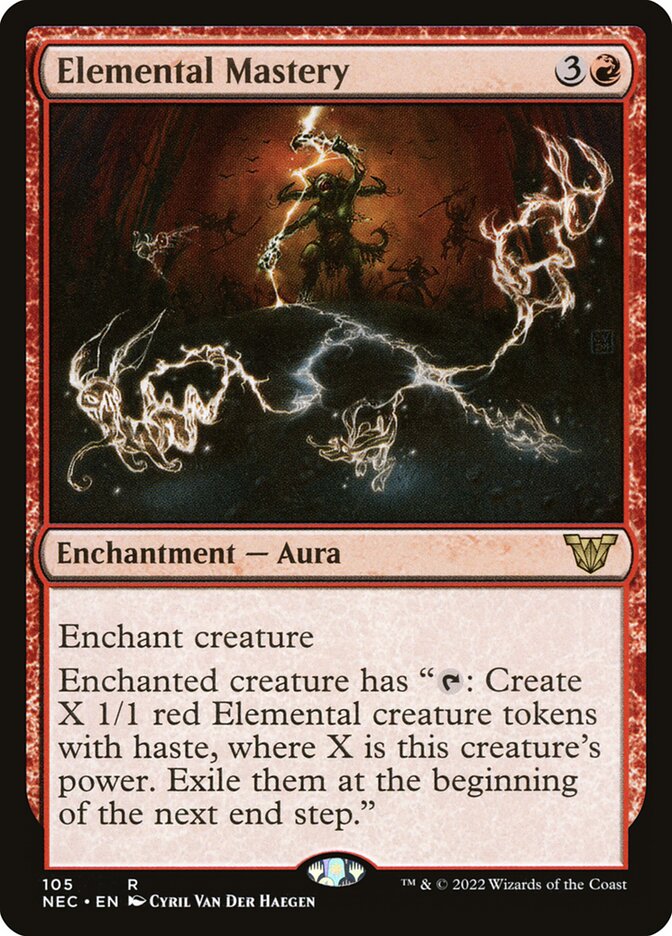 Elemental Mastery (105) - Neon Dynasty Commander (NEC)