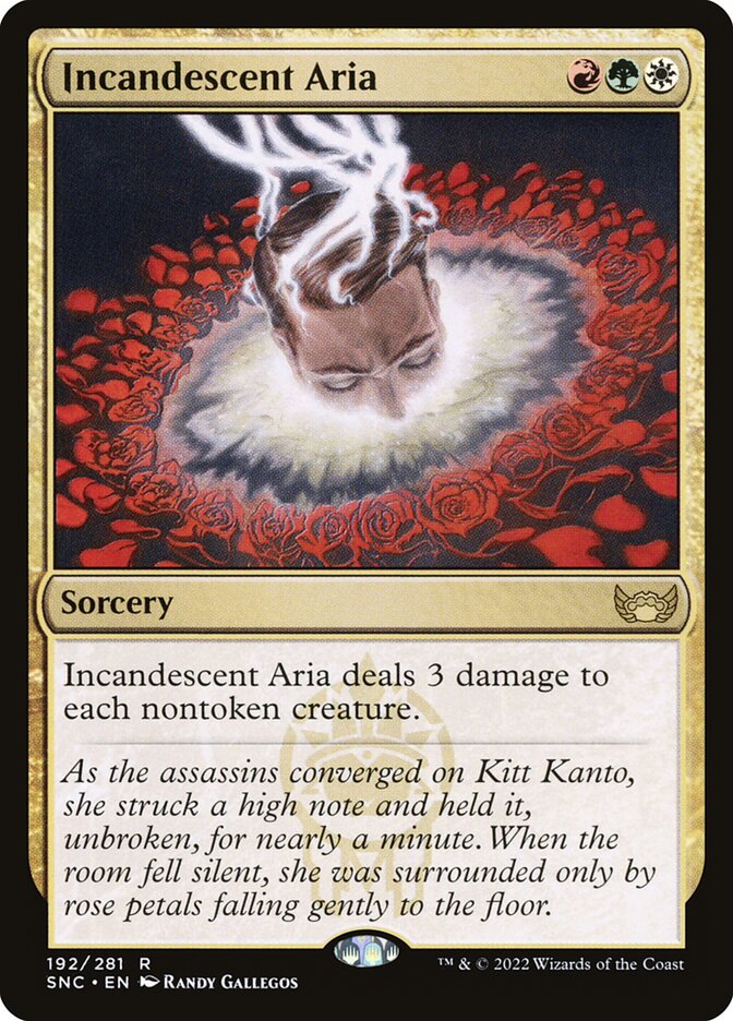 Incandescent Aria (192) - Streets of New Capenna (SNC)