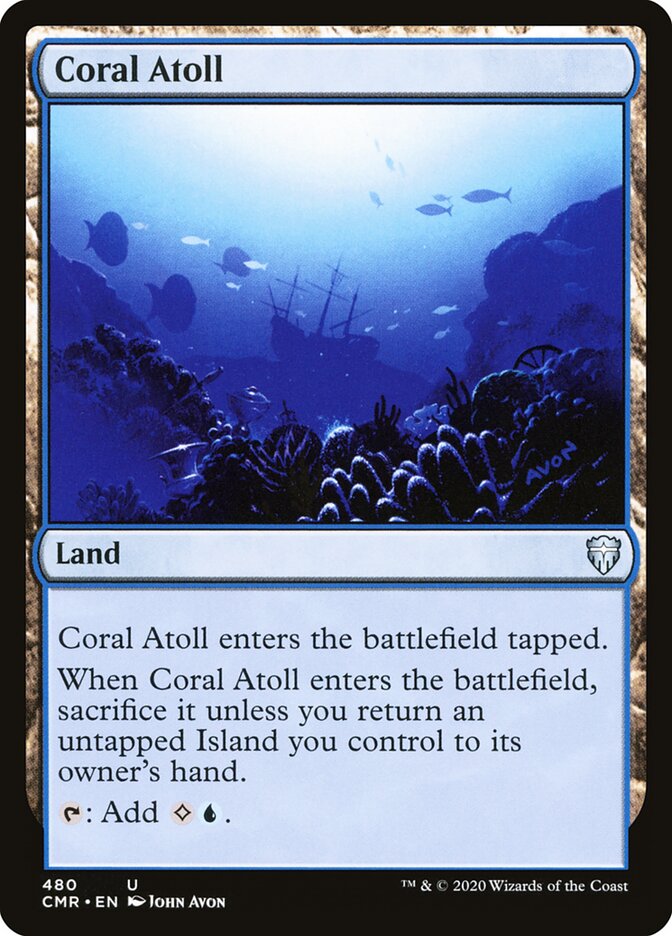 Coral Atoll (480) - Commander Legends (CMR)