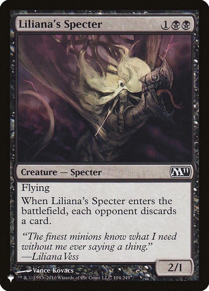 Liliana's Specter (M11-104) - The List (PLST)