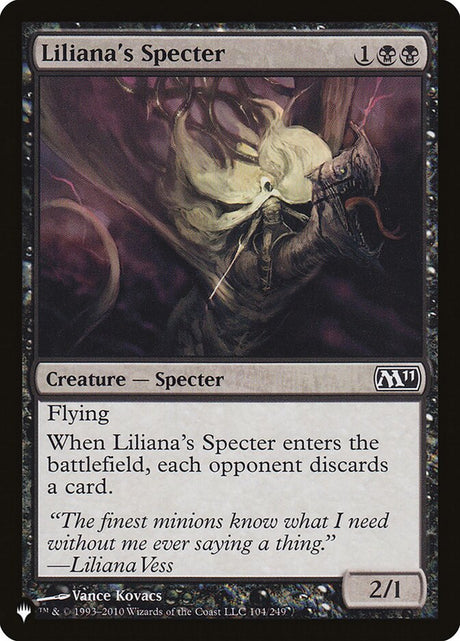Liliana's Specter (M11-104) - The List (PLST)