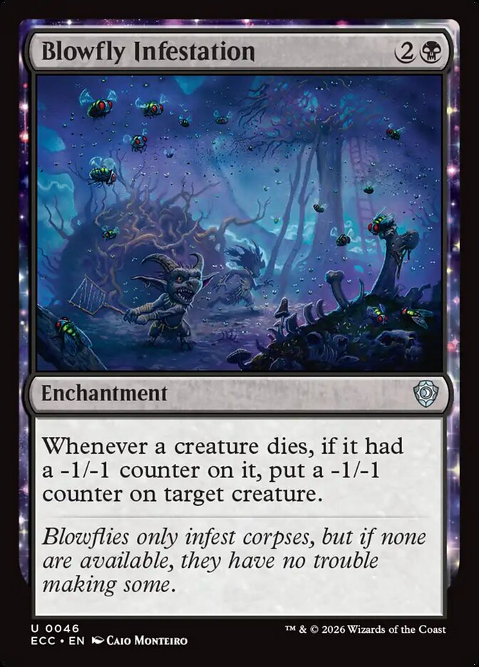 Blowfly Infestation (46) - Lorwyn Eclipsed Commander (ECC)