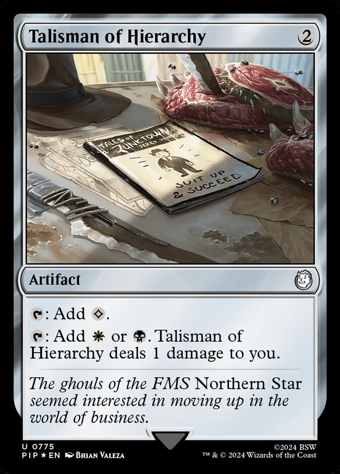 Talisman of Hierarchy (775) - Fallout (PIP)