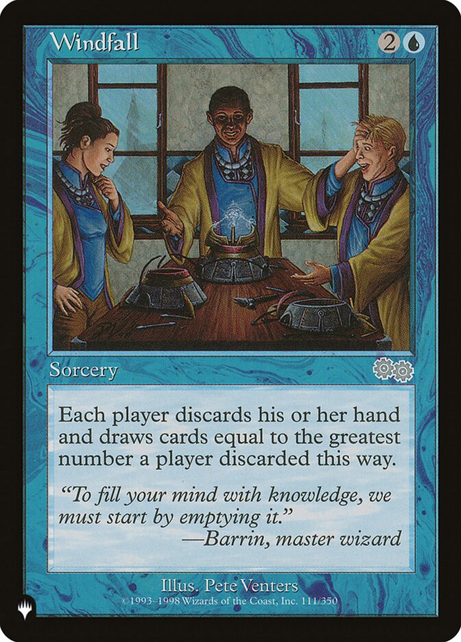 Windfall (USG-111) - The List (PLST)