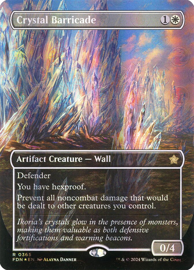 Crystal Barricade (365) - Foundations (FDN)
