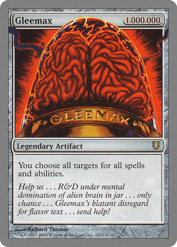 Gleemax (121) - Unhinged (UNH)