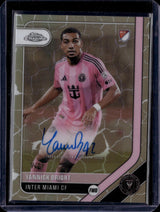 2026 Topps Chrome MLS #CA-YB Yannick Bright Chrome Autographs XI Refractor
