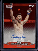 2025 Stadium Club UFC Caio Borralho Base Auto Red /50
