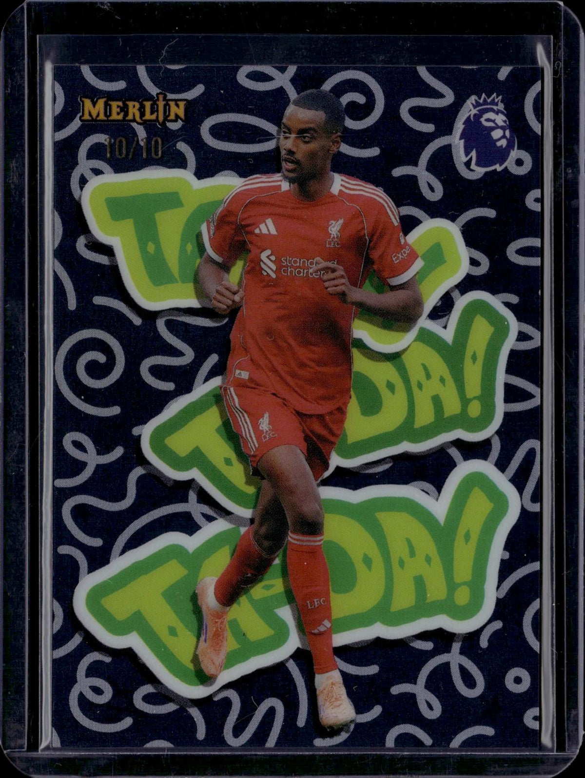 2026 Merlin Premier League Alexander Isak Ta-Da Black /10