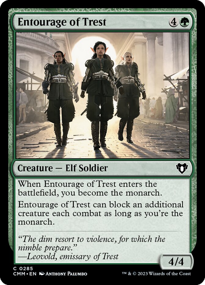 Entourage of Trest (285) - Commander Masters (CMM)