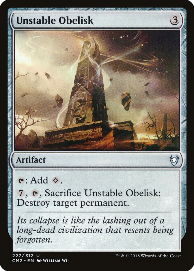 Unstable Obelisk (227) - Commander Anthology Volume II (CM2)
