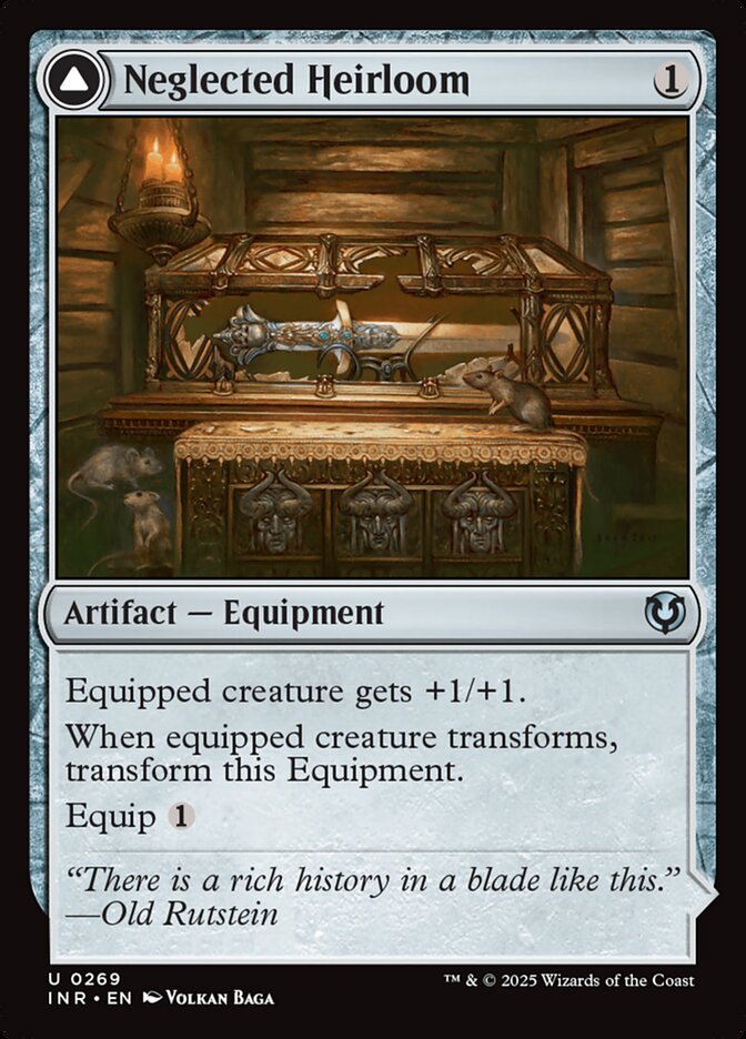 Neglected Heirloom // Ashmouth Blade - [Foil] Innistrad Remastered (INR)