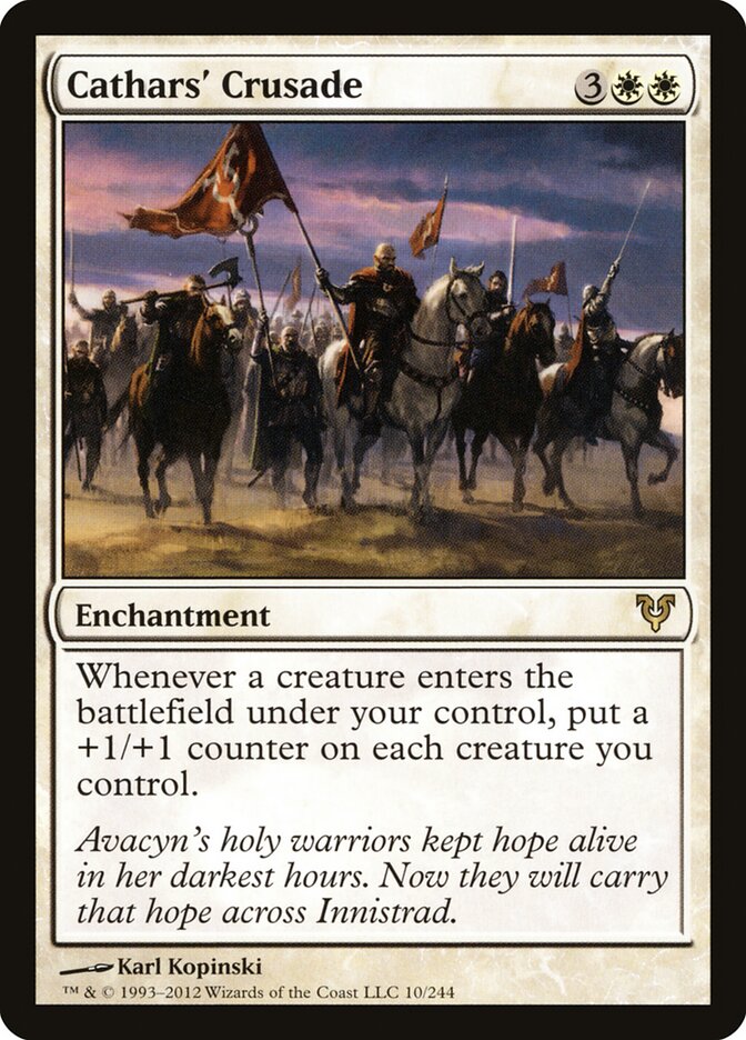 Cathars' Crusade (10) - Avacyn Restored (AVR)