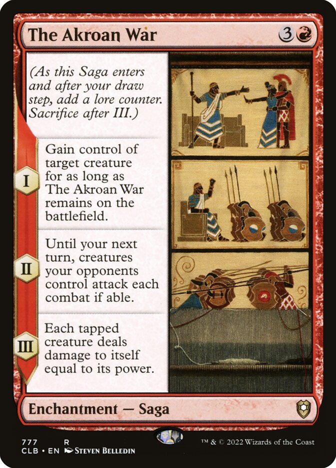 The Akroan War (777) - Commander Legends: Battle for Baldur's Gate (CLB)